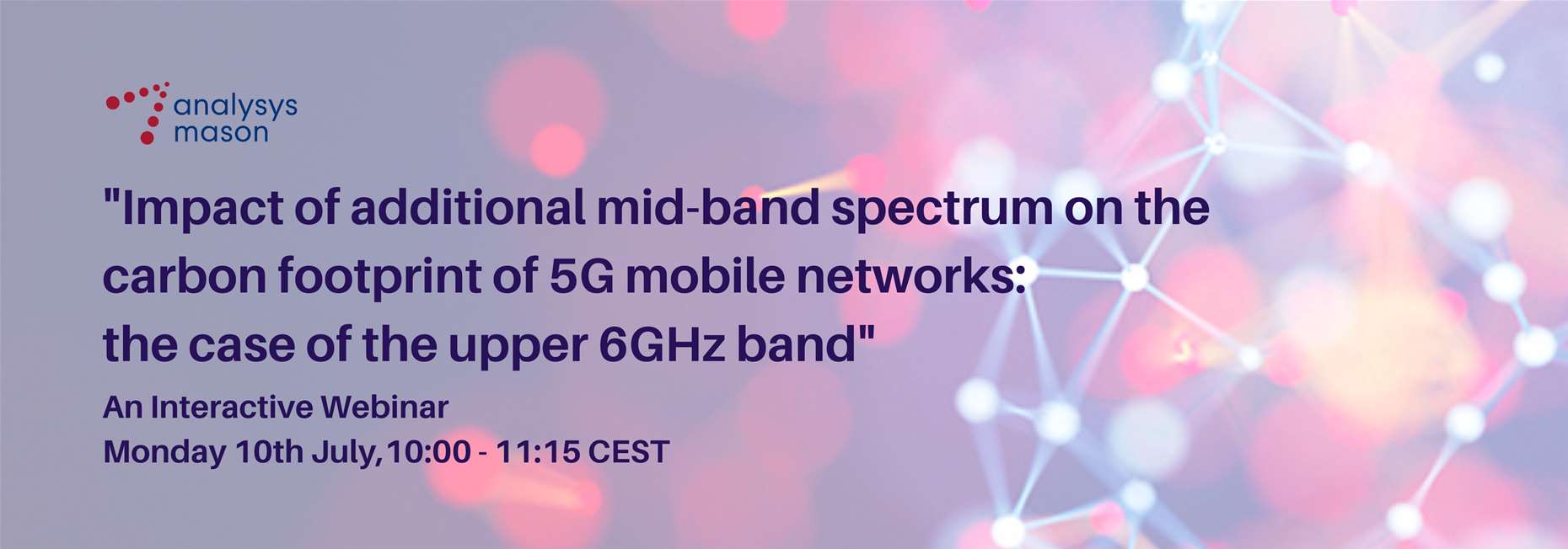 Impact of Additional Mid-Band Spectrum on the Carbon Footprint of 5G Mobile Networks: The Case of the Upper 6GHz Band  